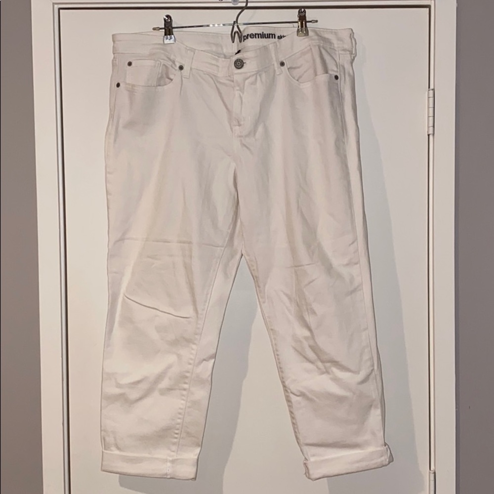 Gap Premium Skinny White Jeans